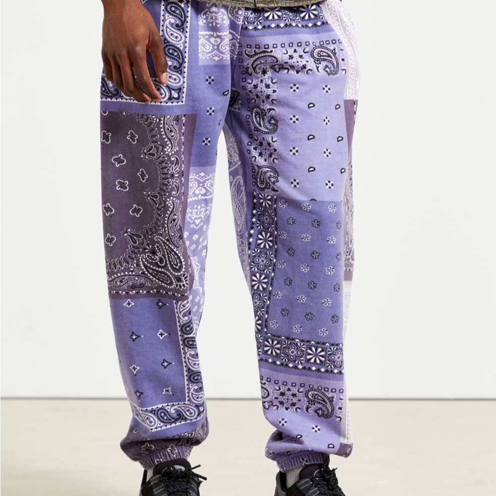 Bdg Bandana Patchwork Sweatpants - image 5
